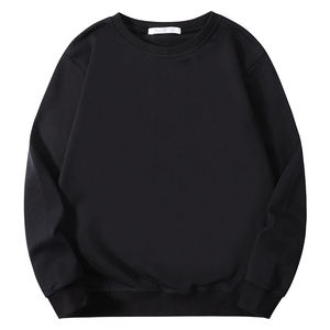 Sweat-shirt à capuche décontracté personnalisé, coupe régulière, tricoté uni, manches longues, épaules tombantes, 100 % coton, haute qualité - Product Image 3