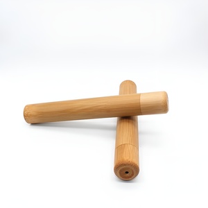 Ensemble de tubes de stockage en bambou naturel de haute qualité du Vietnam, emballage de différentes tailles OEM accepté - Product Image 5