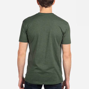 T-shirts légers à col rond en tissu tri-mélange avec impression numérique - Product Image 1