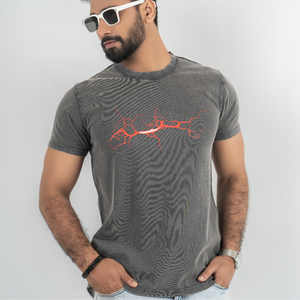 Camiseta básica de algodón peinado transpirable para hombre, corte regular, precio asequible, hecha en Bangladesh, antiarrugas. - Product Image 4