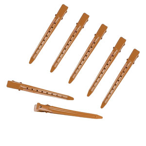 Pinzas de Metal para el Cabello de Grado Quirúrgico, Pinzas de Aluminio para Salón de Belleza y Hogar, Pinzas de Metal Plateadas para el Cabello para Niñas - Product Image 5