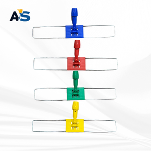A&S Heavy Duty Quick Lock Color Coded Flat <b>Mop</b> Frame for Commercial Dust <b>Mop</b> Floor Cleaning - Product Image 3
