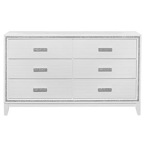 ALMERA Glitter comò bianco - Product Image 1