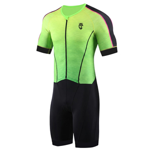 Combinaison de cyclisme en polyester, sur mesure, à prix réduit, vêtements d'été, uniformes de cyclisme unisexes - Product Image 1
