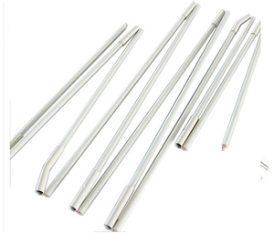 Fiberglass <b>Pole</b> FRP Flexible Tent <b>Pole</b> with Metal Joints - Product Image 4