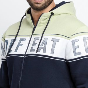 Sweat à capuche zippé surdimensionné pour homme, en molleton 100% coton, imprimé brodé, pour l'hiver - Product Image 6