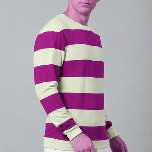 Nouveau haut de sport pour homme en molleton 100% polyester, avec logo personnalisé imprimé par transfert thermique, prix de gros - Product Image 4