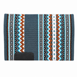 Vente en gros de couvertures de selle pour chevaux western, coussinets en laine tissée Navajo, fournisseur et fabricant de coussinets personnalisés pour l'équitation, le ranch et les concours - Product Image 2