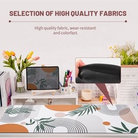 Tapis de bureau pour PC Oem Odm Factory Tapis de souris de jeu Bordure de jeu Emballage et logo Tapis de bureau pour PC Tapis de souris personnalisé pour le bureau à domicile
