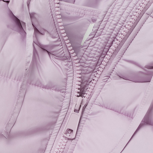 Veste d'hiver pour filles, enfants, en duvet léger, respirant, imperméable, à capuche, rembourrage 100% polyester, confortable et tendance - Product Image 6