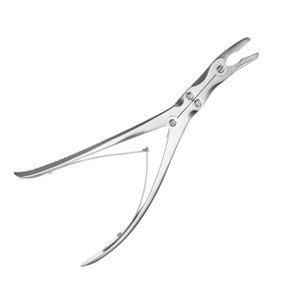 Rongeur à os en acier inoxydable, angle de 15 degrés, morsure 7x16mm, action composée 9 pouces, 23cm, instrument chirurgical orthopédique durable - Product Image 5