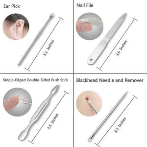 Ensemble d'outils de manucure et pédicure avec pochette, tout en un, en acier inoxydable, meilleure qualité à bas prix, fournisseur Pakistan. Aucun avis pour le moment. - Product Image 6