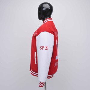 แจ็คเก็ตวาร์ซิตี้ผู้ชายสไตล์เท่ห์สำหรับฤดูหนาว ระบายอากาศได้ดี ผลิตจากผ้าขนสัตว์ 100%  รับสั่งทำสีตามต้องการสำหรับวัยรุ่น - Product Image 3