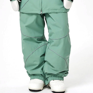 Pantalones de Snowboard para Hombre y Mujer con Banda Reflectante, Super Holgados, Impermeables 20000mm, Transpirables, para Esquí y Nieve - Product Image 3