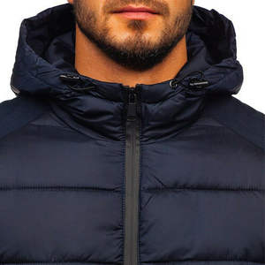 Chaqueta de Invierno Acolchada para Hombre al por Mayor de Fábrica con Logotipo Personalizado |   Chaqueta acolchada OEM ODM, gruesa, cálida y resistente al viento - Product Image 3