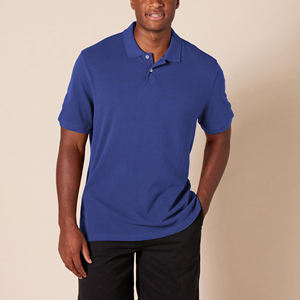 Chemise polo pour homme de couleur unie, de haute qualité, décontractée, en coton tricoté, séchage rapide, coupe confortable, vêtements de sport, vêtements d'été - Product Image 4