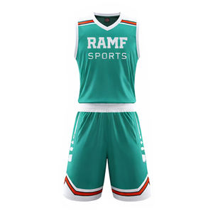 เสื้อบาสเก็ตบอล RAMF SPORTS OEM ระบายอากาศได้ดี ไซส์ใหญ่ รุ่นปี 2026 ปรับแต่งได้ ผลิตจากโพลีเอสเตอร์ 100% - Product Image 2