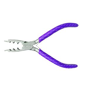 Professional Premium 3-Hole Stainless Steel Bird Pliers with Silicon Grip Handles Smooth <b>Bark</b> <b>Control</b> Tool 01 Ring Opener - Product Image 6