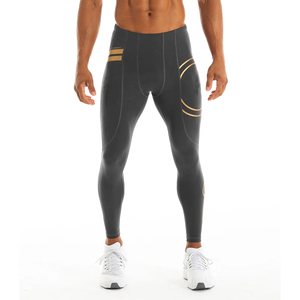 Pantalon de compression pour homme à prix de gros, séchage rapide, pour entraînement sportif et course à pied, sans poche, coupe ajustée, Legging, Pantalon pour homme - Product Image 1