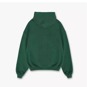 Sweat à capuche coupe ample pour homme, style streetwear moderne, coupe boxy, prix raisonnable - Product Image 2