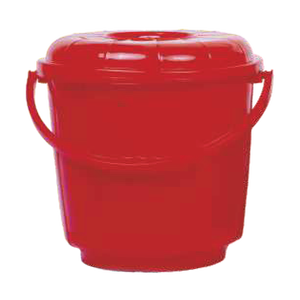 Indien 25L Forte Qualité En Plastique Seau Couvercle Poignée Étanche Écologique pour Le Stockage De L'eau Ménage/Nettoyage Utilisation Alimentaire Sûr - Product Image 5