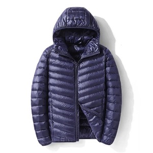 High Quality Puffer <b>Jacket</b> Down Coatmens Puffer <b>Jacket</b> Zipper Hooded Woolen Oversize Puffer <b>Jacket</b> Spring <b>Warm</b> Custom Black - Product Image 4