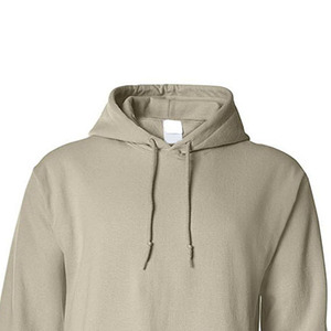 Sweat-shirt à capuche pour homme, 100% coton, tissu molletonné français, couleur unie, coupe décontractée, vêtement d'automne - Product Image 2