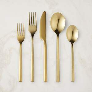 Premium Gold Dining Set Elegant <b>Flatware</b> Collection for Hotels Weddings Catering Events Wholesale Supplier - Product Image 6