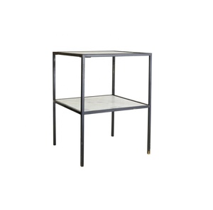 Customizable Metal <b>Marble</b> Square Design Side <b>Table</b> Manufacturer Wholesaler Factory Direct Sale - Product Image 1