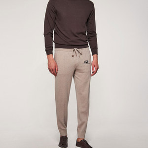 Pantalon décontracté homme nouvelle collection, coupe slim moderne, droit mi-hauteur, respirant, durable, en tissu doux polyester/coton, idéal pour les sorties. - Product Image 3