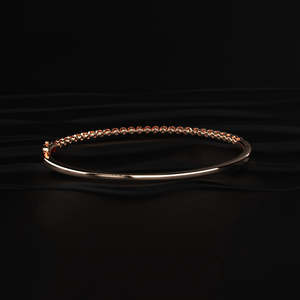 Bracelet tennis en moissanite de qualité supérieure, taille ronde, 4,05 carats au total, bijou minimaliste, 7 pouces, fait main, argent sterling, or, empilable - Product Image 3