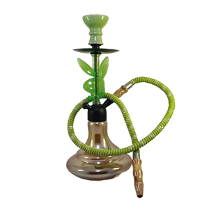 Mini Cachimba Portátil de Diseño con Acabado de Vidrio Esmerilado, Set para Fumar Shisha, Ideal para Decoración de Hogar, Salón, Cafetería, Regalo para Coleccionistas - Product Image 1