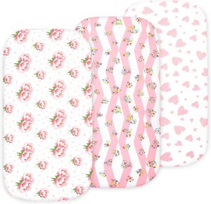 Sábana bajera ajustable para cuna con patrón de flores personalizado de la mejor calidad, juego de sábanas para niños, ropa de cama, proveedor de fabricantes indios - Product Image 3