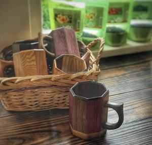 Tasses en bois en gros conceptions personnalisées artisanat de qualité supérieure directement du fabricant au meilleur prix - Product Image 3