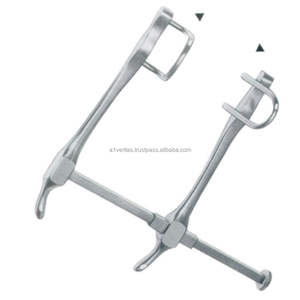 Porte-aiguille manuel réutilisable en acier inoxydable de qualité supérieure A-1 VERITAS Gosset 10 cm pour rétracteur chirurgical abdominal - Product Image 2