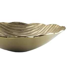 Bol à fruits en métal artisanal élégant, écologique, durable, poli, design moderne et luxueux pour la décoration de la maison - Product Image 3