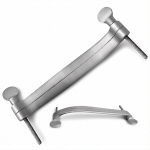 Pince à oreilles de 7 pouces (18 cm) en forme de L, instrument chirurgical vétérinaire pour les procédures auriculaires canine et les soins des animaux - Product Image 6