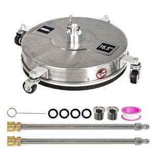 Máquina de Limpieza de Alta Presión de 15 Pulgadas, 4000 PSI, Barredora de Pisos con Chasis de Acero Inoxidable - Product Image 1