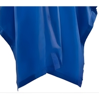 Impermeable, Cortavientos, Reversible, Largo y Delgado, para Otoño/Invierno, Verde, Poliéster con Revestimiento de PVC, Acabado de Ganchillo, con Capucha, para Lluvia, Servicio OEM