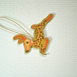 Decoración Festiva de Pared Hecha a Mano con Bordado de Renos de Lujo para Árbol de Navidad, Puerta y Decoración de Interiores - Product Image 3