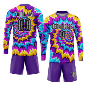 Custom Soft Fabric Short Sleeve Soccer Uniform Durable Quality Comfortable Fit Fully Printed Football Uniform For Training Use - Product Image 5