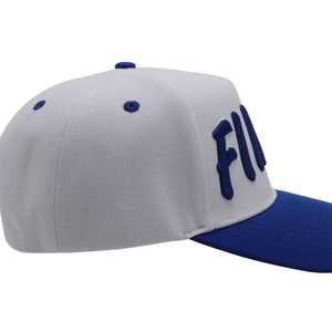 Zeta Phi Beta Finer Snapback <b>Hat</b> Blue White Embroidered Sorority <b>Cap</b> Adjustable <b>Flat</b> Bill Stylish Casual Headwear - Product Image 4