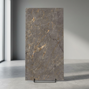 Losas de Piedra Sinterizada de Porcelana Jumbo de 1600x3200mm y 12mm, con Patrón de Mármol Gris, Resistentes a los Ácidos, para Interiores Modernos y Comedores al Aire Libre - Product Image 2
