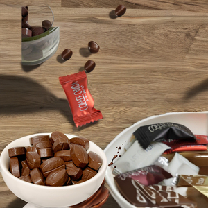Dai Long Good Scent Coffee <b>Candy</b> Black Brown Sugar Free Tasty Hot Quality Supplies Low Price 12 Months Shelf Life Vietnam - Product Image 1