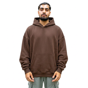 Fabricant de sweats à capuche surdimensionnés pour hommes en coton 100% personnalisés, fournisseur de vêtements à marque privée, usine de vêtements OEM - Product Image 4
