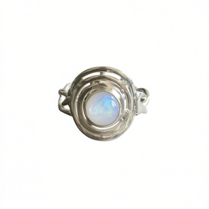 Designer Moonstone Fine <b>Ring</b> 4.4 Grams Weight - Product Image 2
