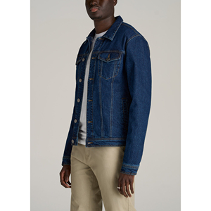 High Quality Mens Clothing Wholesale Male <b>Custom</b> <b>Denim</b> <b>Jacket</b> Winter <b>Jackets</b> Washed Vintage Jeans <b>Jacket</b> For Men From Pakistan - Product Image 3