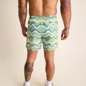 Men's High Waist High Rise <b>Compression</b> Running <b>Shorts</b> Oxford Fabric Breathable Eco-Friendly Cargo <b>Shorts</b> - Product Image 4