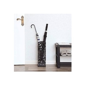 Nouveau Porte-Parapluies Créatif Rond Haut Design 2026 en Métal et Cuir – Support Décoratif Unique pour Parapluies - Product Image 1