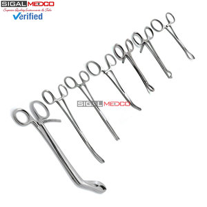 Pinces chirurgicales Verbrugge Lorna Vulsellum pour maintien osseux, 7 pièces, porte-aiguille, fixation de plaques orthopédiques, chirurgicales - Product Image 3